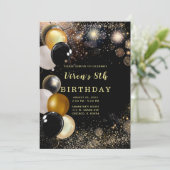 Einladung zum 8. Geburtstag (Stehend Vorderseite)