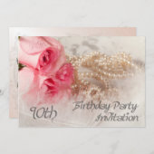 Einladung zum 90. Geburtstag (Vorne/Hinten)