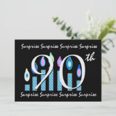 Einladung zum 90. Geburtstag (Stehend Vorderseite)