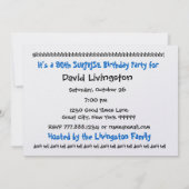 Einladung zum 90. Geburtstag (Rückseite)