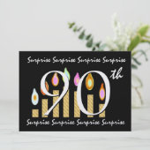 Einladung zum 90. Geburtstag (Stehend Vorderseite)