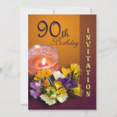 Einladung zum 90. Geburtstag (Vorderseite)