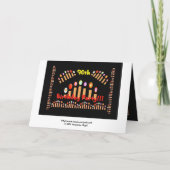 Einladung zum 90. Geburtstag - mit Kerzen (Rückseite)