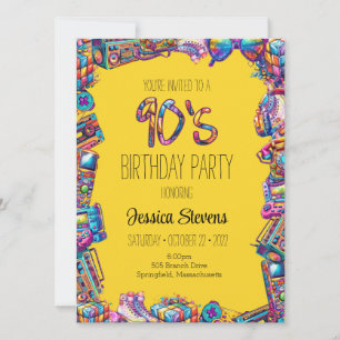 Einladung zum 90er Geburtstag