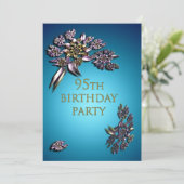 Einladung zum 95. Geburtstag (Stehend Vorderseite)