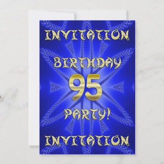 Einladung zum 95. Geburtstag