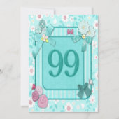 Einladung zum 99. Geburtstag (Vorderseite)