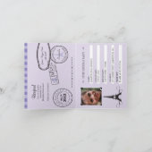 Einladung zum 9. Geburtstag Paris Pass (Innenseite)