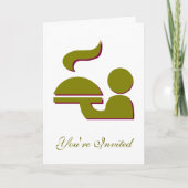 Einladung zum Abendessen (Vorderseite)