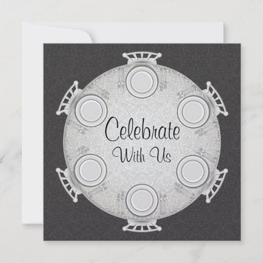 Einladung zum Abendessen (Vorderseite)