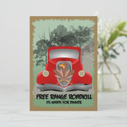 Einladung zum Abendessen (Stehend Vorderseite)