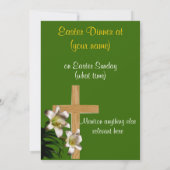 Einladung zum Abendessen (Rückseite)