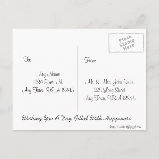 Einladung zum Abendessen (Rückseite)