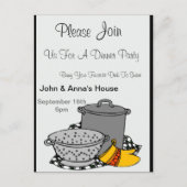 Einladung zum Abendessen (Vorderseite)