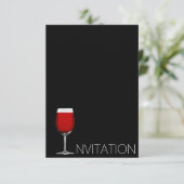 Einladung zum Abendessen Firmenfeier (Stehend Vorderseite)