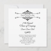 Einladung zum Abendessen Party Bon Appetit Französ (Rückseite)