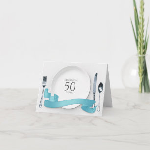 Einladung zum Abendessen zum 50. Hochzeitstag