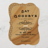 Einladung zum Abschied (Vorne/Hinten)