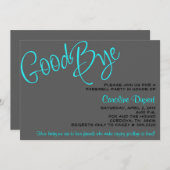 Einladung zum Abschied (Vorne/Hinten)