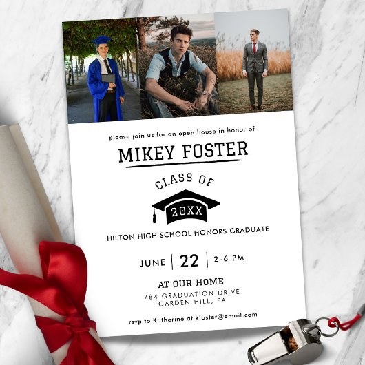 Einladung zum Abschluss Baseball