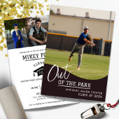 Einladung zum Abschluss Baseball