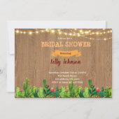 Einladung zum Abschluss Cactus (Vorderseite)