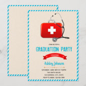 Einladung zum Abschluss der Krankenpflege (Vorne/Hinten)