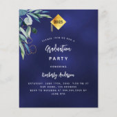 Einladung zum Abschluss des Navy Blue Green Flyer (Vorne)