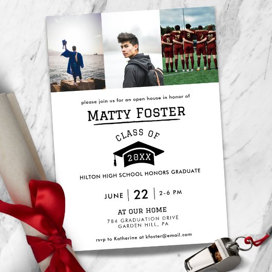 Einladung zum Abschluss von Fußball