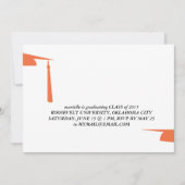 Einladung zum Abschluss von Graduierungsobergrenze (Vorderseite)