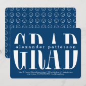 Einladung zum Abschluss von TRADITION GRAD Custom (Vorne/Hinten)