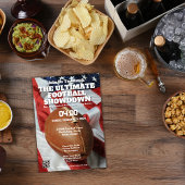 Einladung zum amerikanischen Fußball "Join Us To W