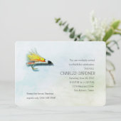 Einladung zum Angeln am Geburtstag (Stehend Vorderseite)