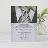 Einladung zum Anzug und zur Krawatte (Stehend Vorderseite)