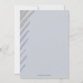 Einladung zum Anzug und zur Krawatte (Rückseite)