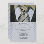 Einladung zum Anzug und zur Krawatte (Vorne/Hinten)