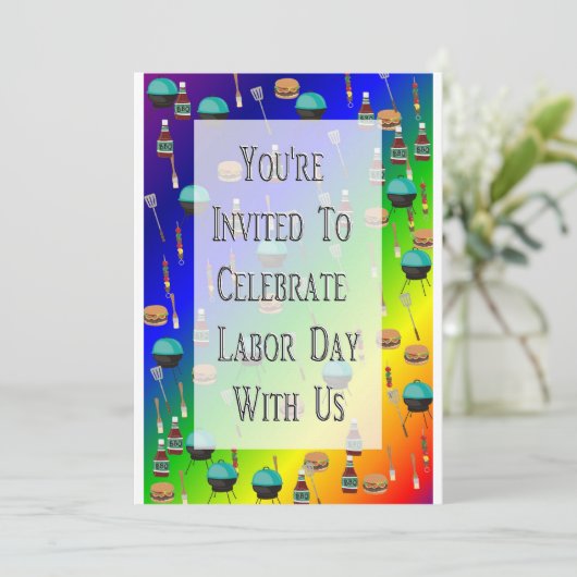 Einladung zum Arbeitstag (Stehend Vorderseite)