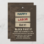 Einladung zum Arbeitstag (Vorne/Hinten)