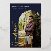 Einladung zum Arch Foto Abschluss (Vorderseite)