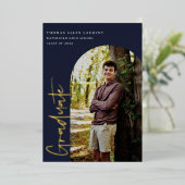 Einladung zum Arch Foto Abschluss (Stehend vorne)