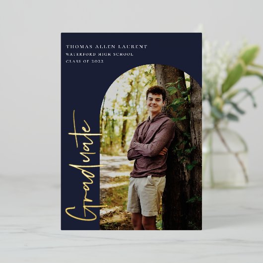 Einladung zum Arch Foto Abschluss (Stehend vorne)