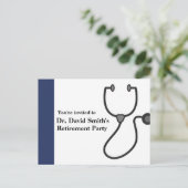 Einladung zum Arzt (Stehend Vorderseite)