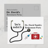 Einladung zum Arzt (Vorne/Hinten)