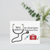 Einladung zum Arzt (Stehend Vorderseite)