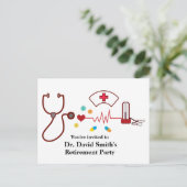 Einladung zum Arzt (Stehend Vorderseite)