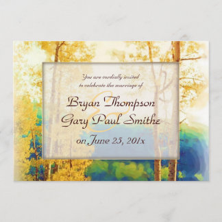 Einladung zum Aspen Glow WEDING