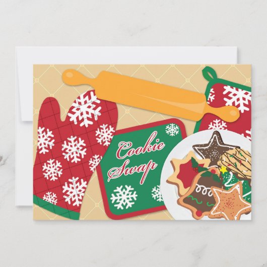 Einladung zum Austausch von Cookies (Vorderseite)