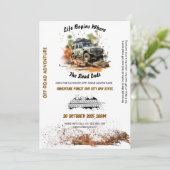 Einladung zum Auto-Erlebnis (Stehend Vorderseite)