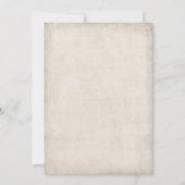 Einladung zum Autumn Little Pumpkin Baby Shower (Rückseite)