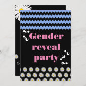 Einladung zum Baby-Duschbad nach Geschlecht (Vorne/Hinten)